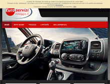 Tablet Screenshot of euroservizinoleggio.it